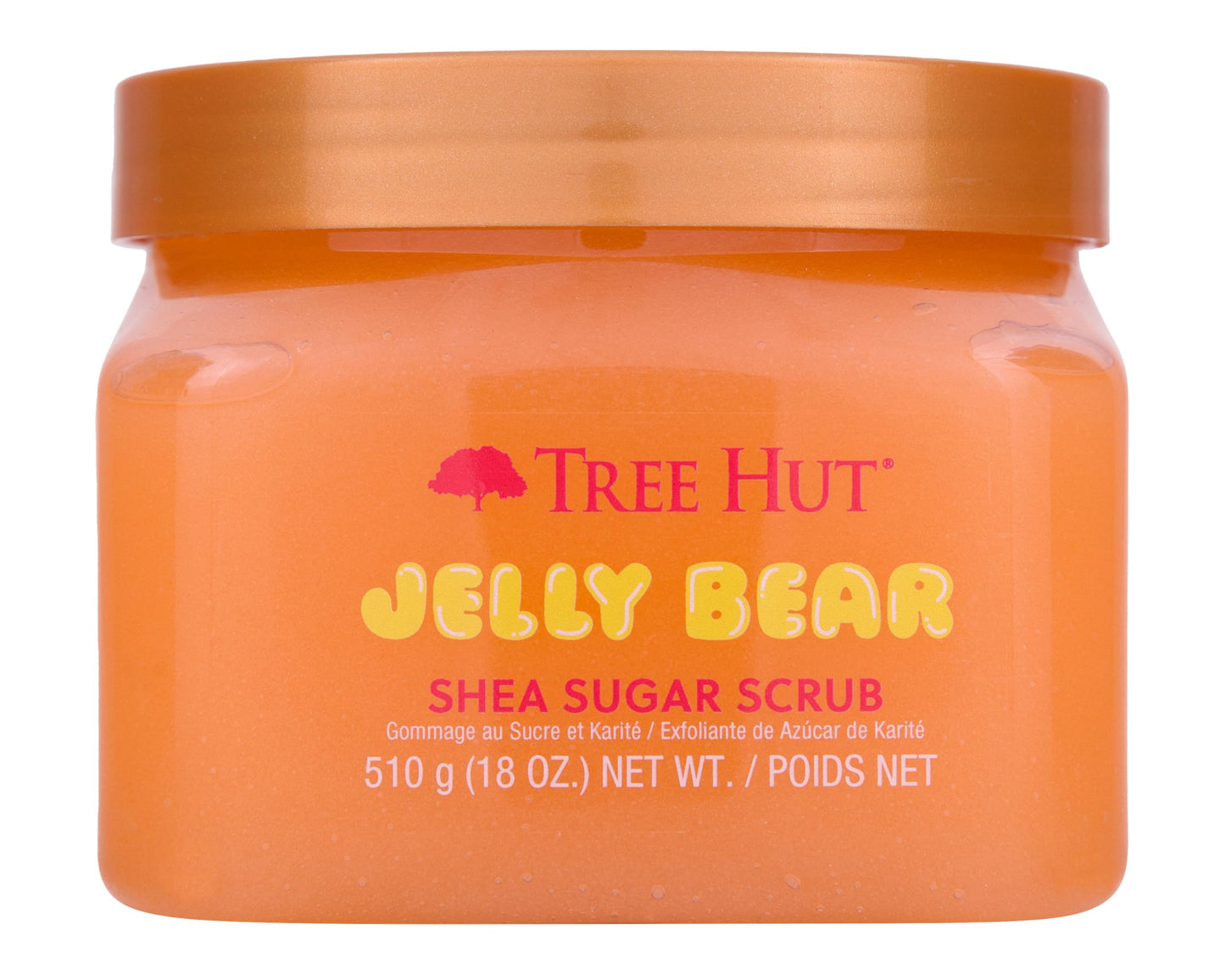 Tree Hut Vanilla Shea Sugar Exfoliating & Hydrating Body Scrub, 18 oz