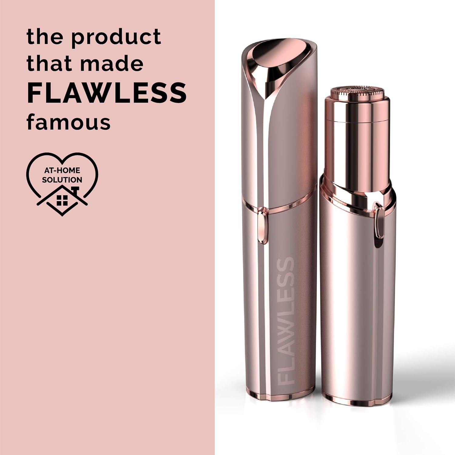 Finishing Touch Flawless Women's Painless Hair Remover , White/Rose Gold