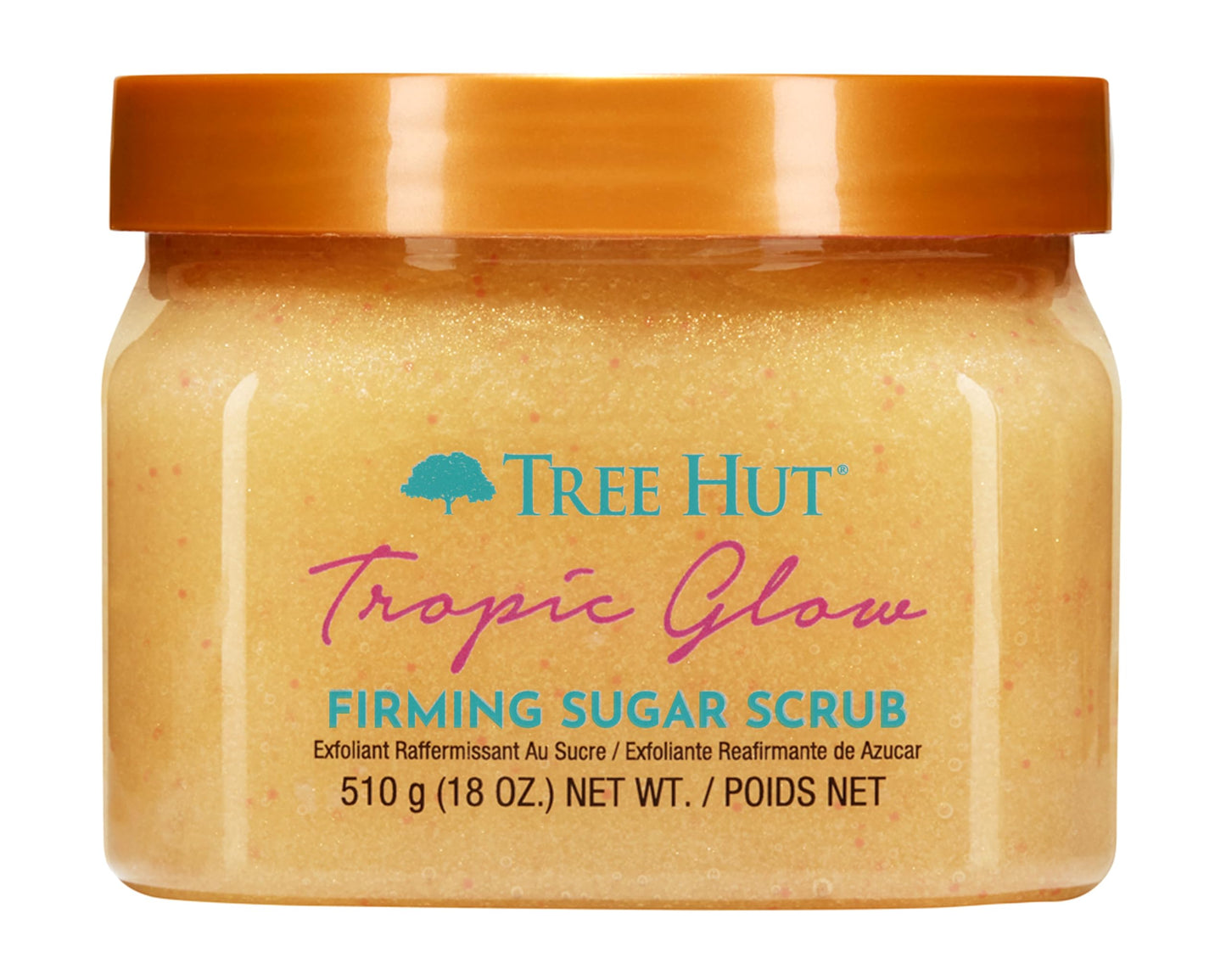Tree Hut Vanilla Shea Sugar Exfoliating & Hydrating Body Scrub, 18 oz