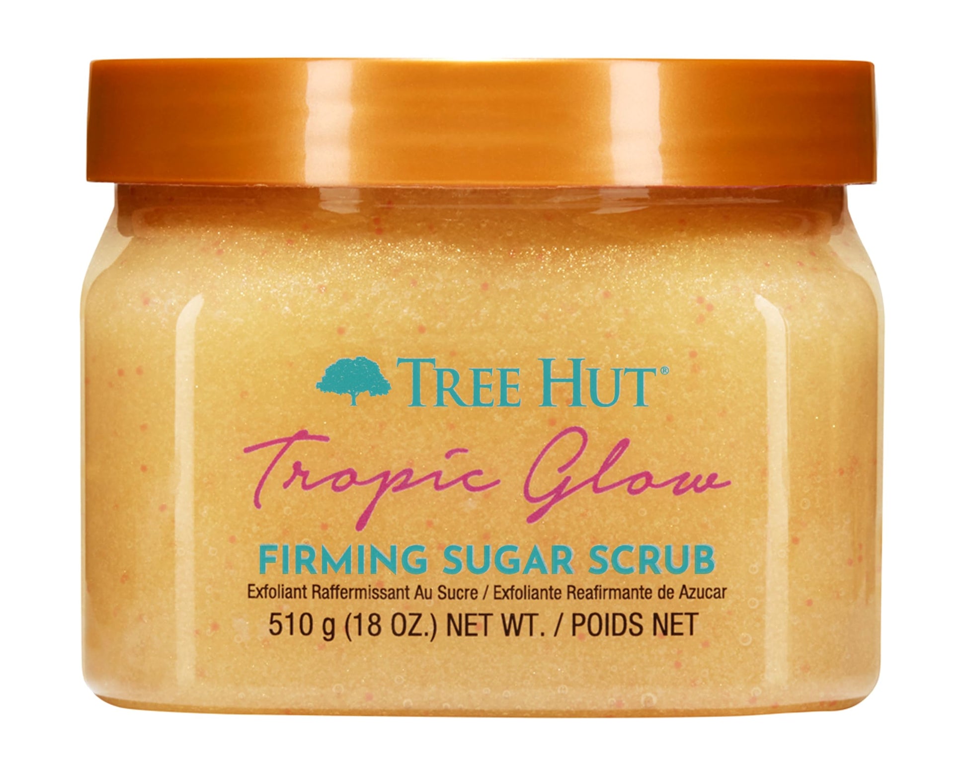 Tree Hut Vanilla Shea Sugar Exfoliating & Hydrating Body Scrub, 18 oz