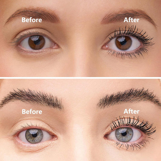 Mascara for Older Women, Eyelash Serum for Older Women 60 Plus, Length Black, Waterproof & Sweatproof Long Lasting Non-smudged, Easy Removal (1pc Black)